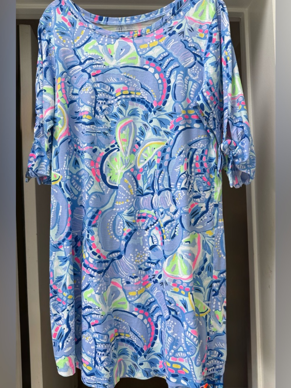 EUC💙 Lilly Pulitzer Pinch pinch lobster Preston dress XL